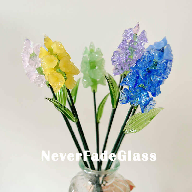 Glass Larkspur - July Birth Flower
