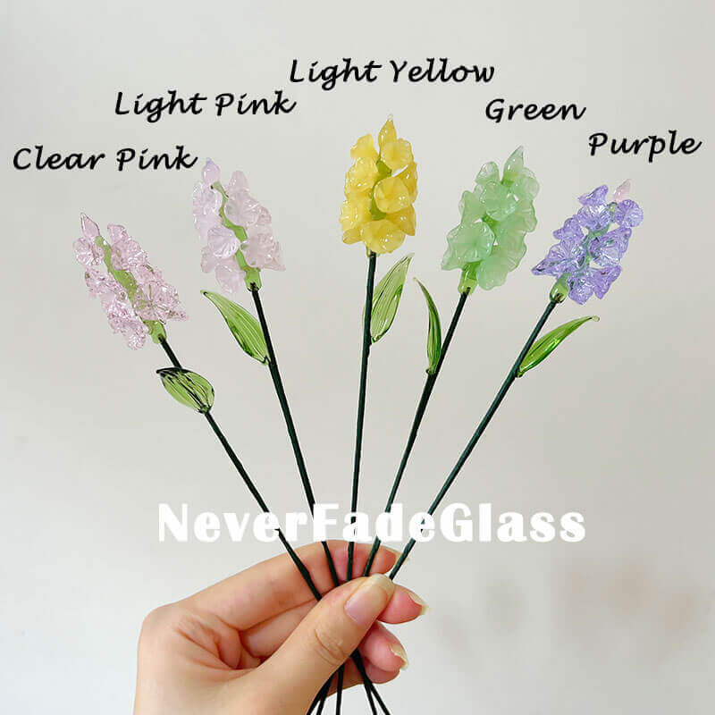 Glass Larkspur - July Birth Flower