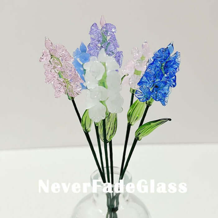 Glass Larkspur - July Birth Flower