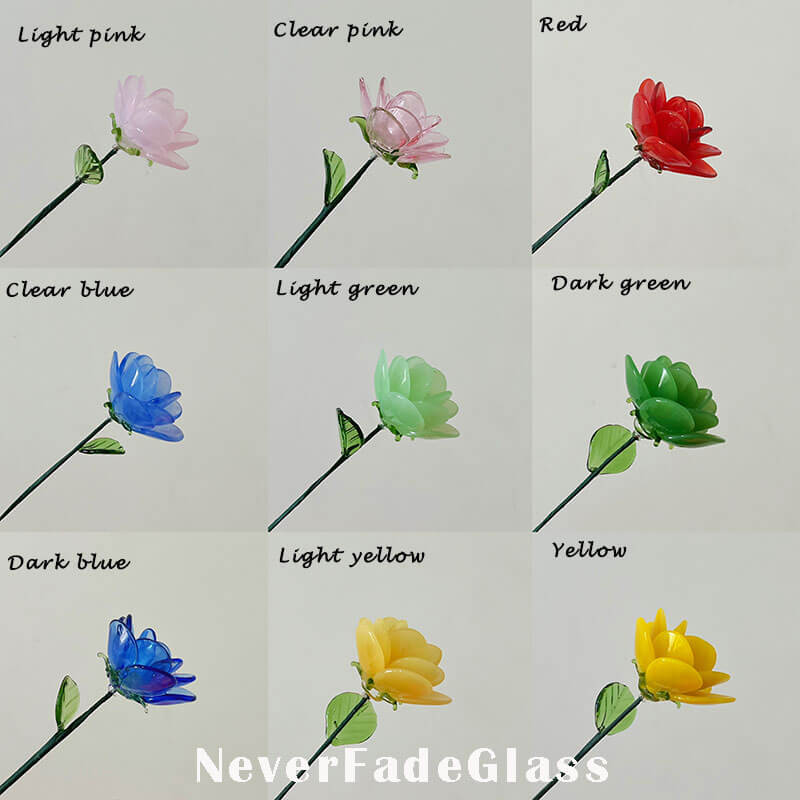 flower in glass