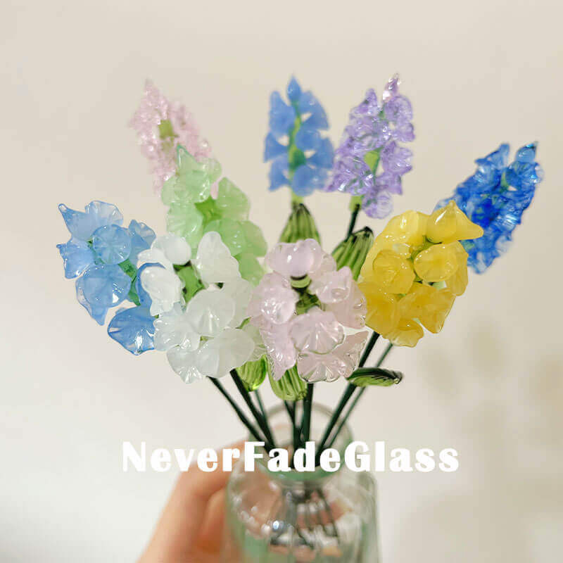 Glass Larkspur - July Birth Flower