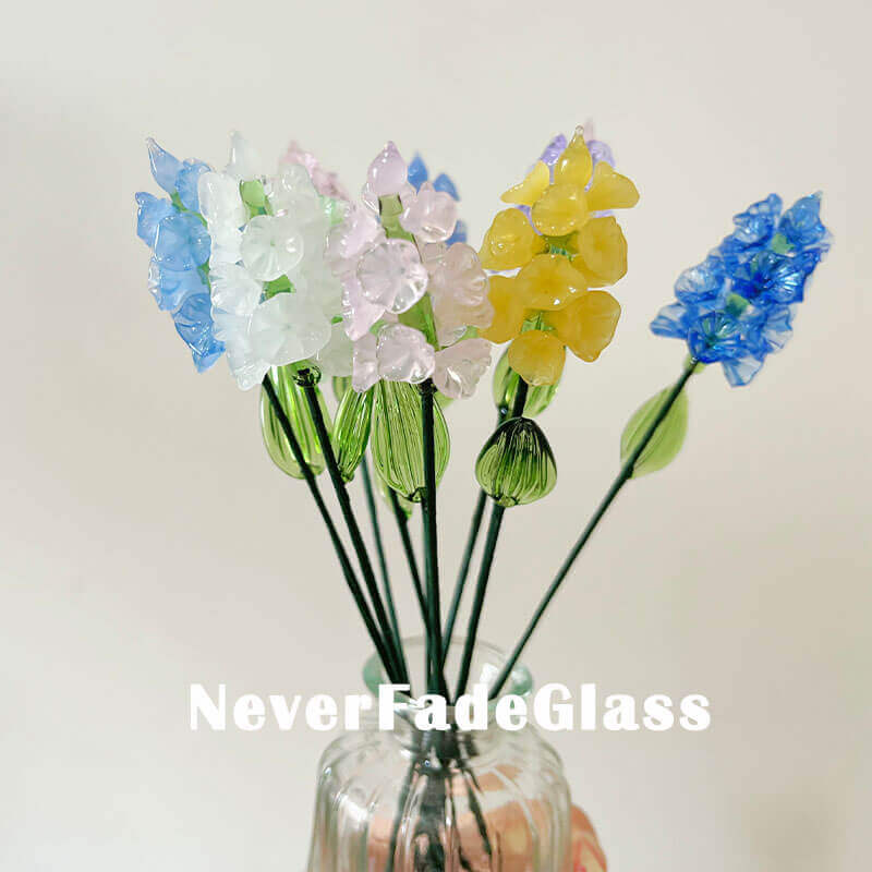 Glass Larkspur - July Birth Flower