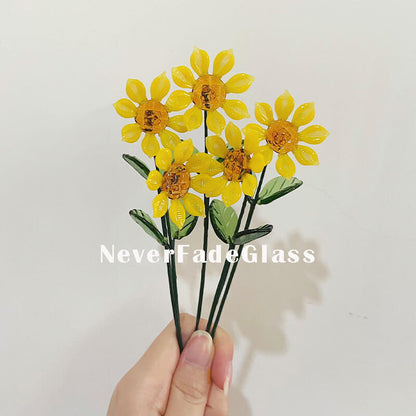 Glass Sunflower